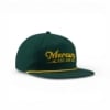 Side view of Mercury Heritage Rope hat showing rope trim on brim.