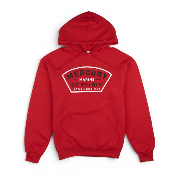Mercury Marine Go Boldy Red Hoodie