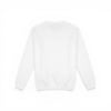 Back of white crewneck