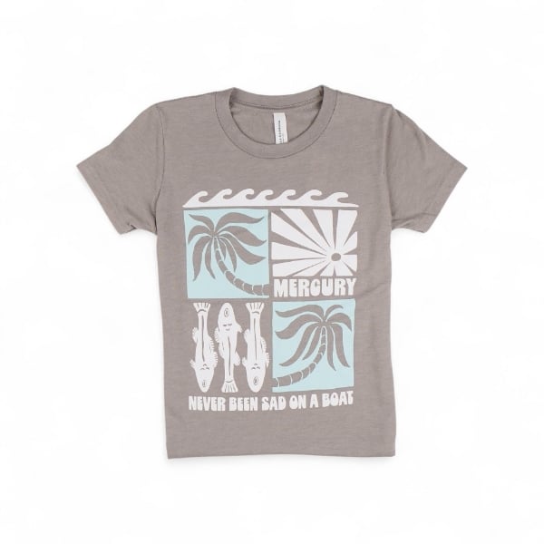 Mercury Marine Youth Script Tee Front