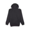 Black Mercury Stealth Series Hoodie, back view, plain and unbranded