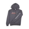 Pro XS Hoodie with sleeve folded over displaying Be a Champion text