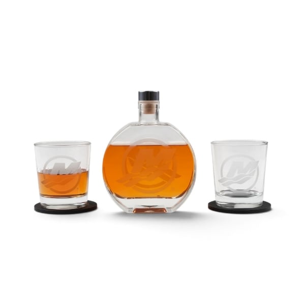 Mercury Decanter Set photographed in studio