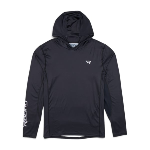 Mercury Racing Adrenaline Long-Sleeve Sun Hoodie with Mercury Racing logo on left chest