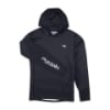 Mercury Racing logo on left sleeve of Mercury Racing Adrenaline Long-Sleeve Sun Hoodie