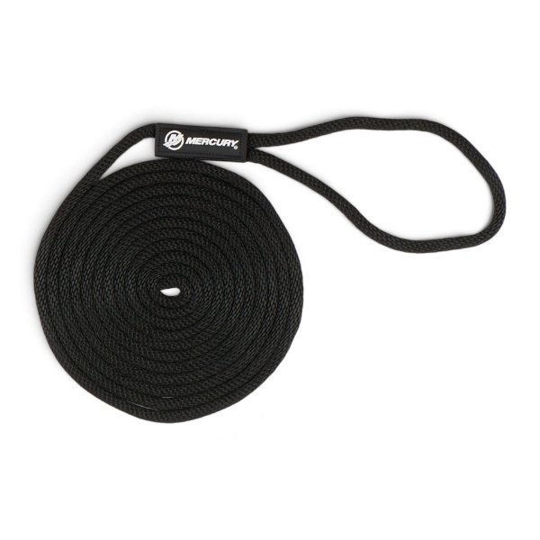 Mercury 3/8" x 15' Dockline - Black