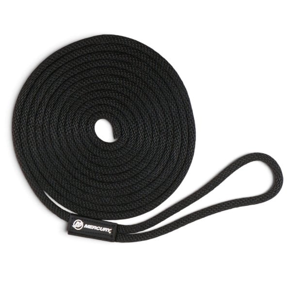 Mercury 1/2" x 20' Dockline - Black